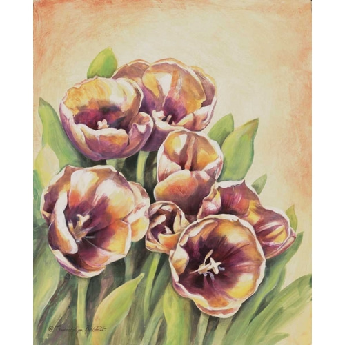 Purple Tulips I