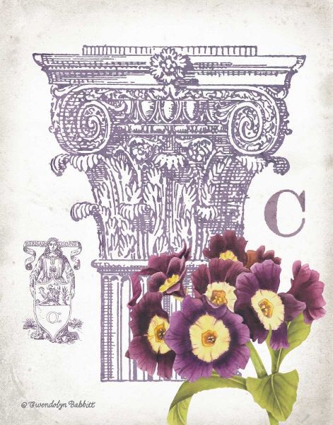 Column and Flower C