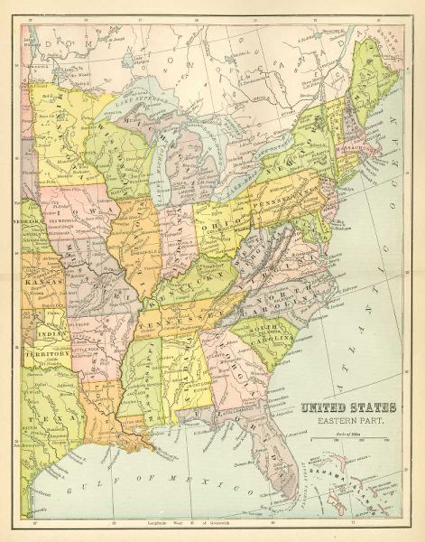 US Map East