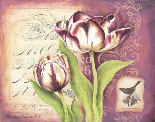 Tulip Collage I