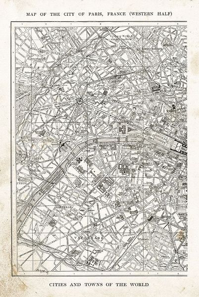 Paris Map I