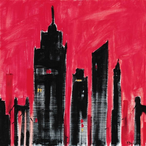 Red Cityscape