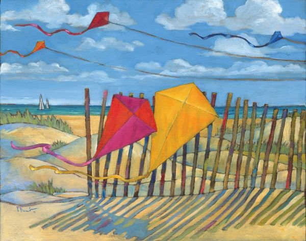Beach Kites Yellow