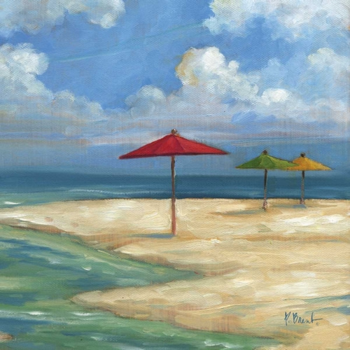 Umbrella Beachscape Sq. I