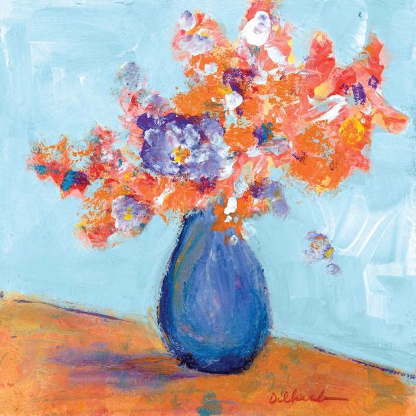 Blue Vase I