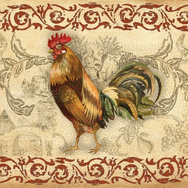 Toile Rooster I