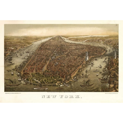 1874 NYC Map