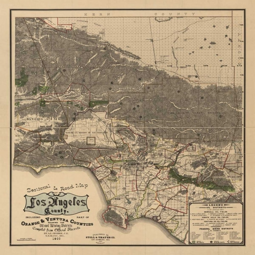 1900 LA Road Map