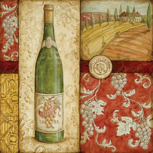 Italian Wine Collage