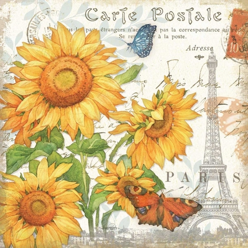 Carte Postale Sunflowers II