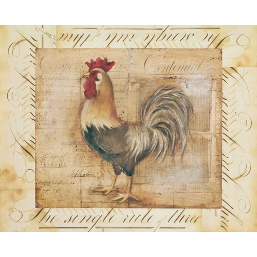 Rustic Farmhouse Rooster II