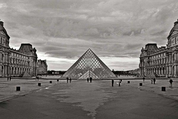 Pyramid at the Louvre I