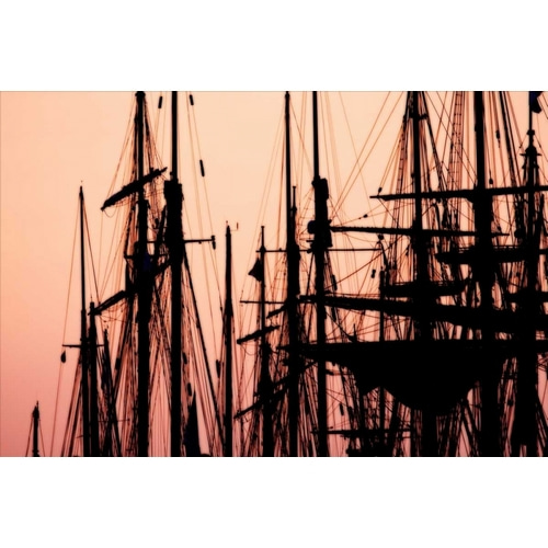 Tall Ships at Sunset II