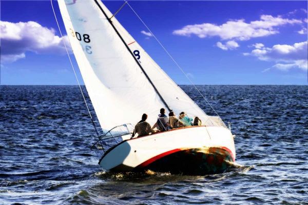 Sailing At Days End