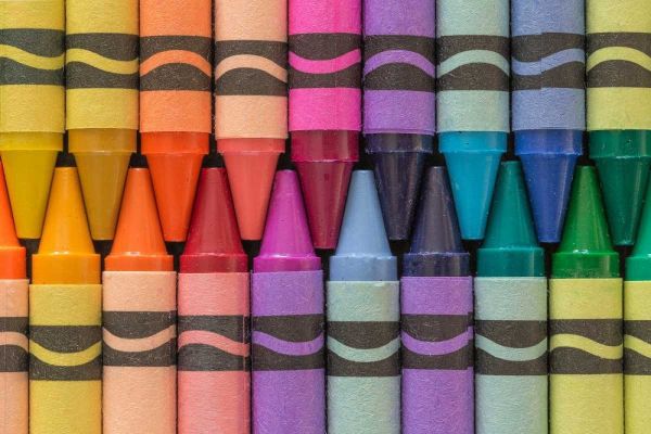 Crayons of a Rainbow I