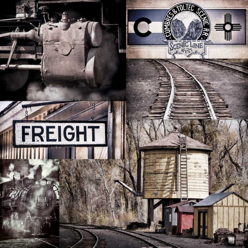 Historic Train Collage I