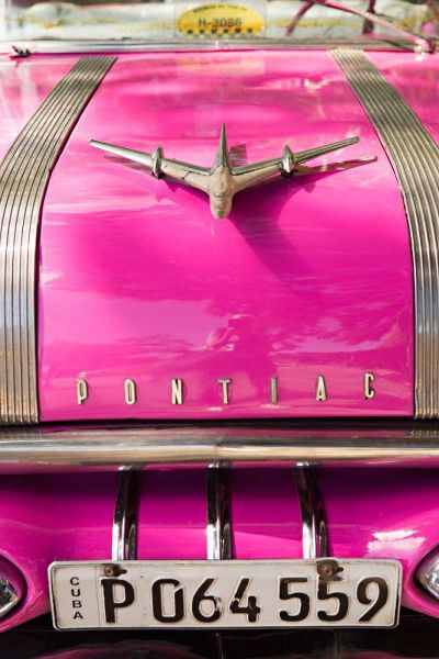 Pink Car in Cuba I