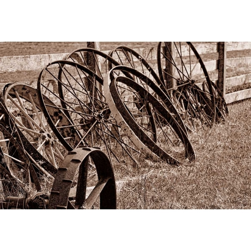Antique Wagon Wheels II