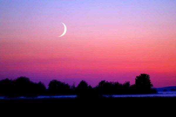 Crescent at Twilight