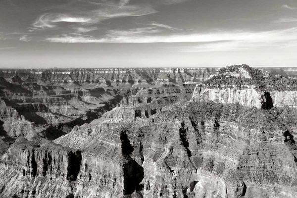 Grand Canyon Dawn II BW