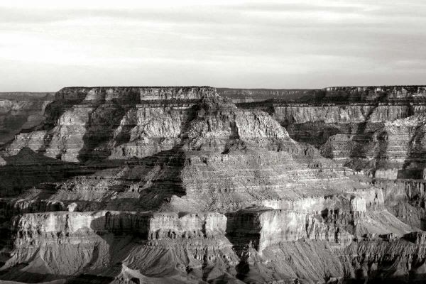 Grand Canyon Dawn III BW