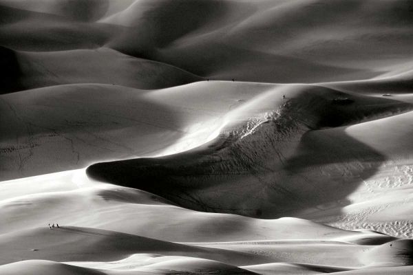Great Sand Dunes I BW