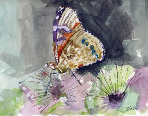 Watercolor Butterfly III