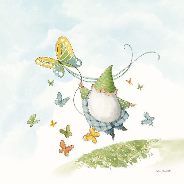 Audit, Lisa 아티스트의 Everyday Gnomes III-Butterfly작품입니다.
