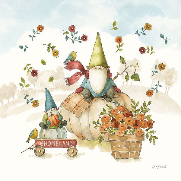 Audit, Lisa 아티스트의 Everyday Gnomes XI-Harvest작품입니다.
