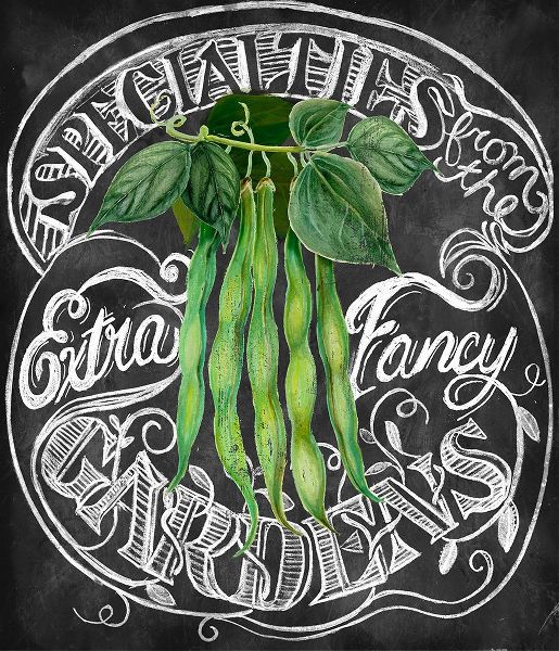 Art Licensing Studio 아티스트의 Chalkboard Green Beans작품입니다.