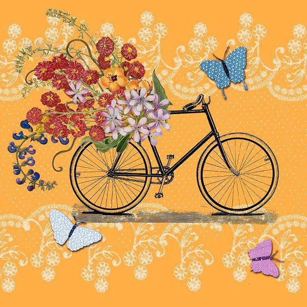 Art Licensing Studio 아티스트의 Flower Market Bicycle작품입니다.