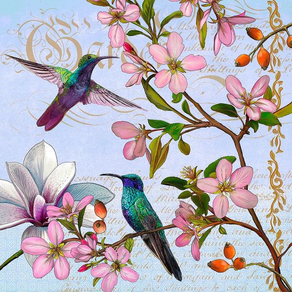 Art Licensing Studio 아티스트의 Hummingbird Botanical작품입니다.