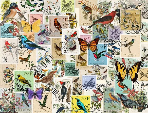 Art Licensing Studio 아티스트의 Stamp Collector - Birds and Butterflies작품입니다.