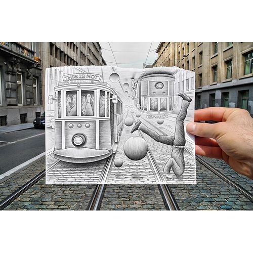 Heine, Ben 아티스트의 Pencil Vs Camera 35 - City Tram작품입니다.