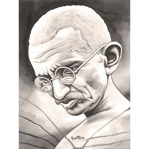 Heine, Ben 아티스트의 Mohandas Karamchand Gandhi작품입니다.