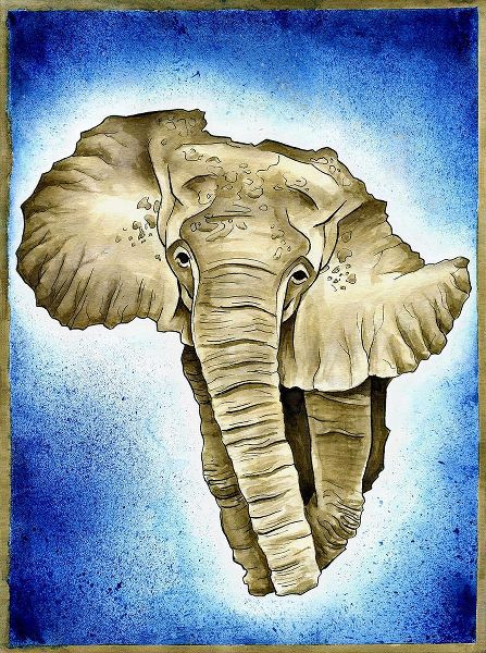 Heine, Ben 아티스트의 African Continent Watercolor작품입니다.