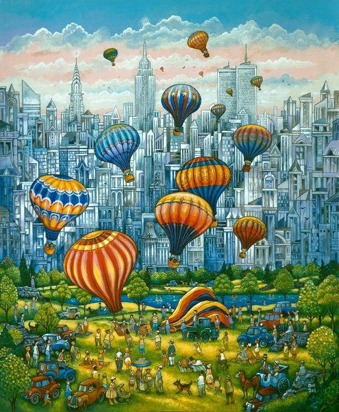 Bell, Bill 아티스트의 Central Park Balloons작품입니다.