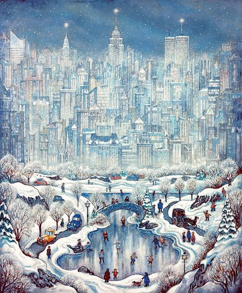 Bell, Bill 아티스트의 Central Park Snow작품입니다.
