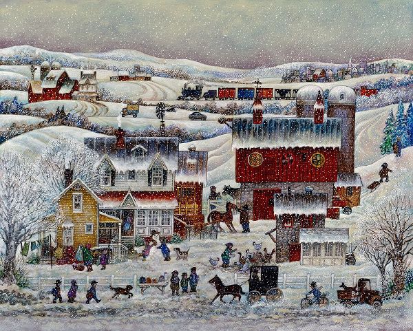 Bell, Bill 아티스트의 Amish Winter작품입니다.