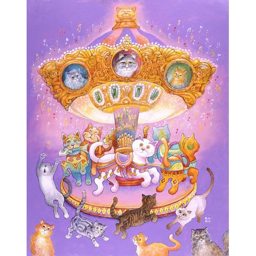 Bell, Bill 아티스트의 Cat Carousel작품입니다.