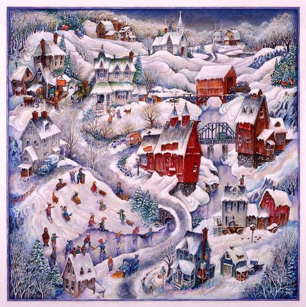 Bell, Bill 아티스트의 Winter In Vermont 작품입니다.
