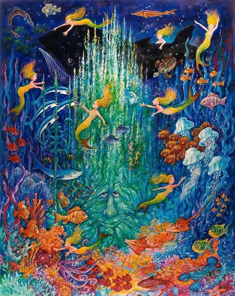 Bell, Bill 아티스트의 Neptune And The Mermaids작품입니다.
