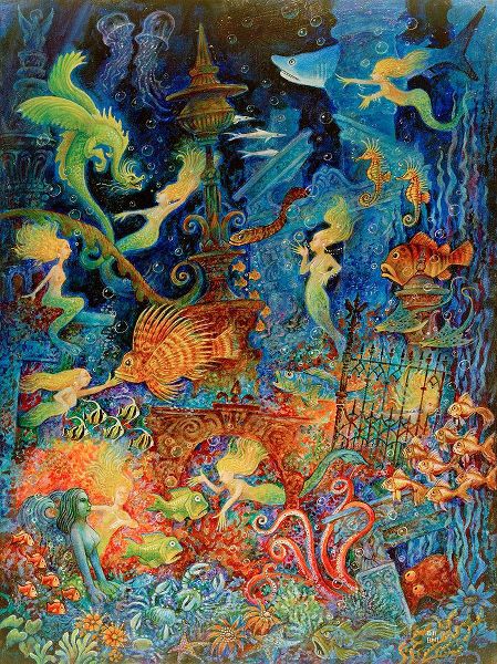 Bell, Bill 아티스트의 Mermaids Of Atlantis작품입니다.