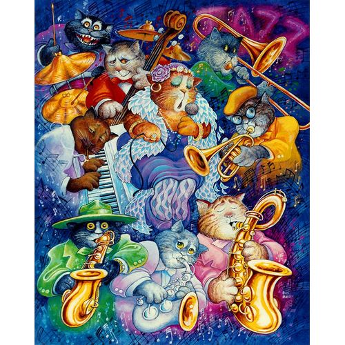 Bell, Bill 아티스트의 Jazz Cats작품입니다.