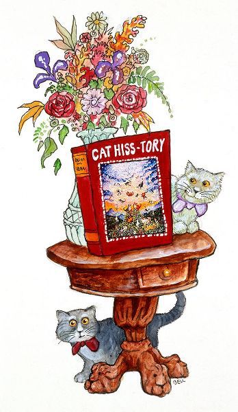 Bell, Bill 아티스트의 Cat Hiss-Tory Stand작품입니다.