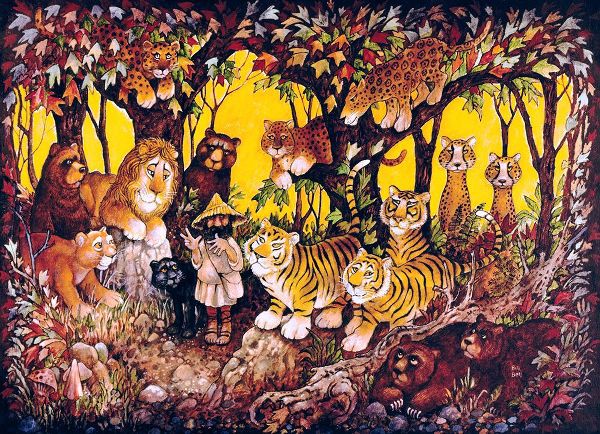 Bell, Bill 아티스트의 Noah - Lions-Tigers-Bears작품입니다.