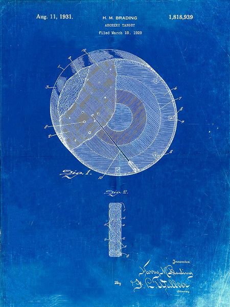 Borders, Cole 아티스트의 PP439-Faded Blueprint Crecent Wrench 1915 Patent Poster작품입니다.