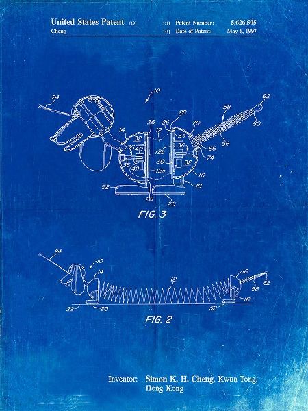 Borders, Cole 아티스트의 PP1041-Faded Blueprint Slide Rule Patent Poster작품입니다.