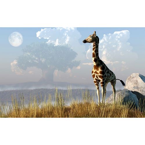 Eskridge, Daniel 아티스트의 Giraffe And Giant Tree작품입니다.