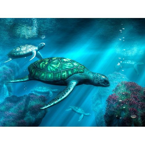 Eskridge, Daniel 아티스트의 Sea Turtles작품입니다.